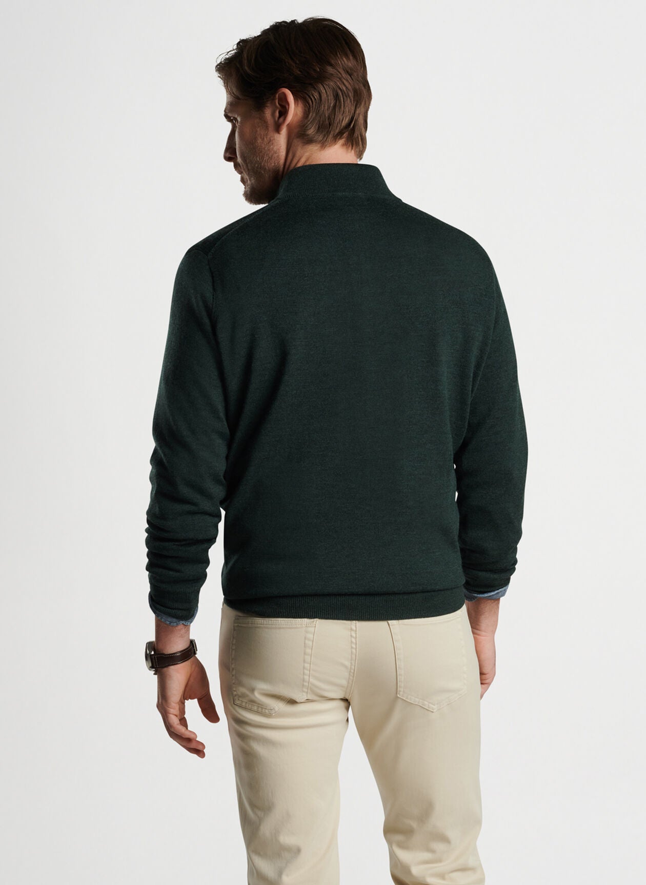 Peter Millar Autumn Crest 1/4 Zip - Balsm