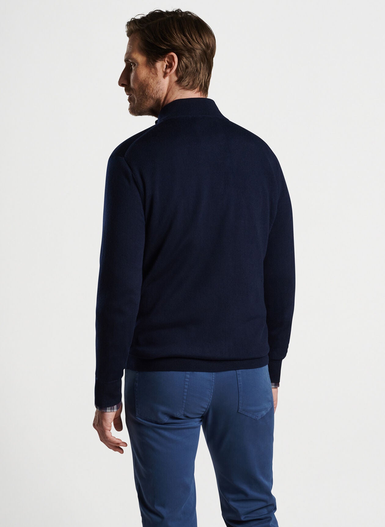 Peter Millar Autumn Crest 1/4 Zip - Navy