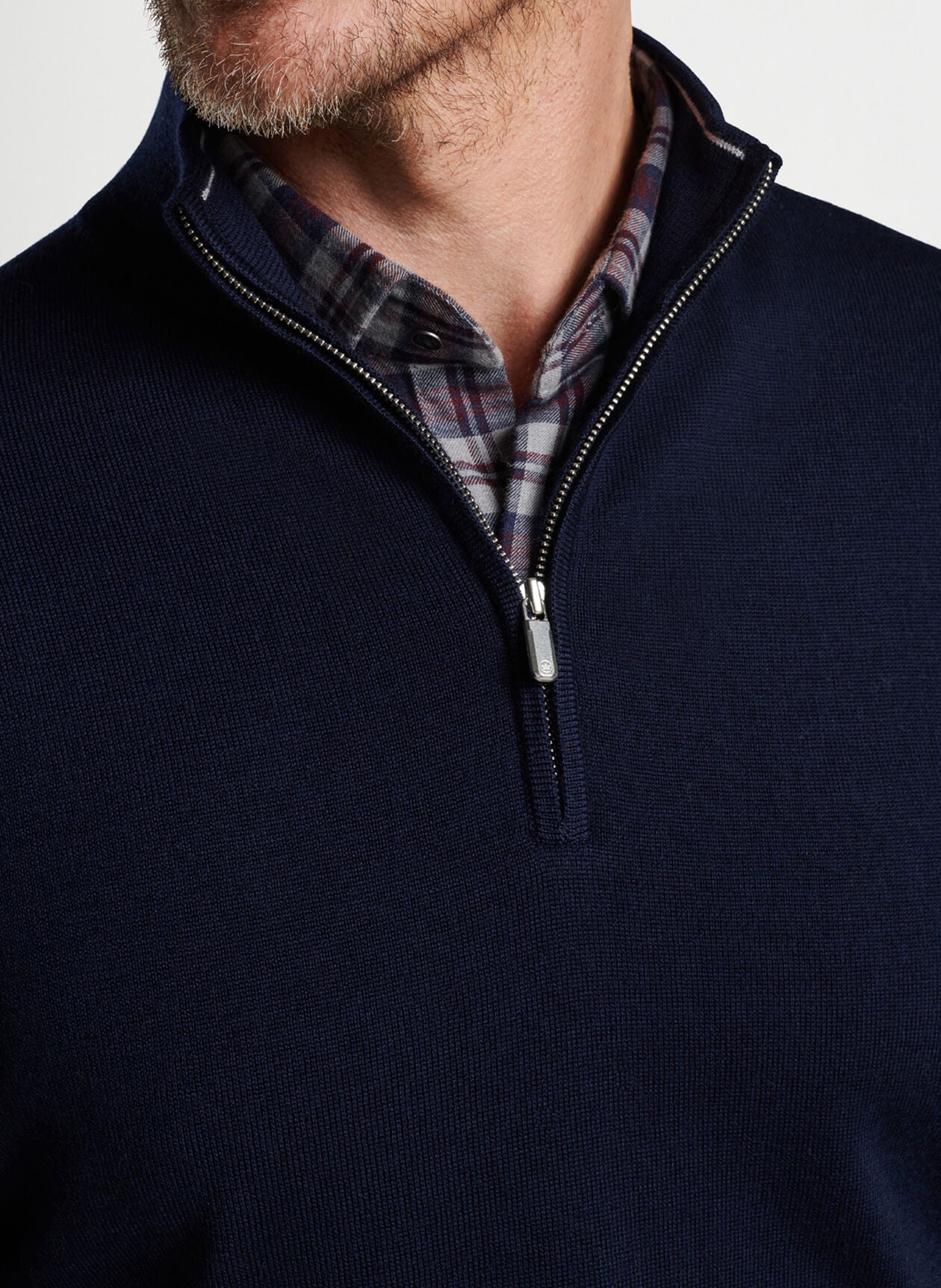 Peter Millar Autumn Crest 1/4 Zip - Navy