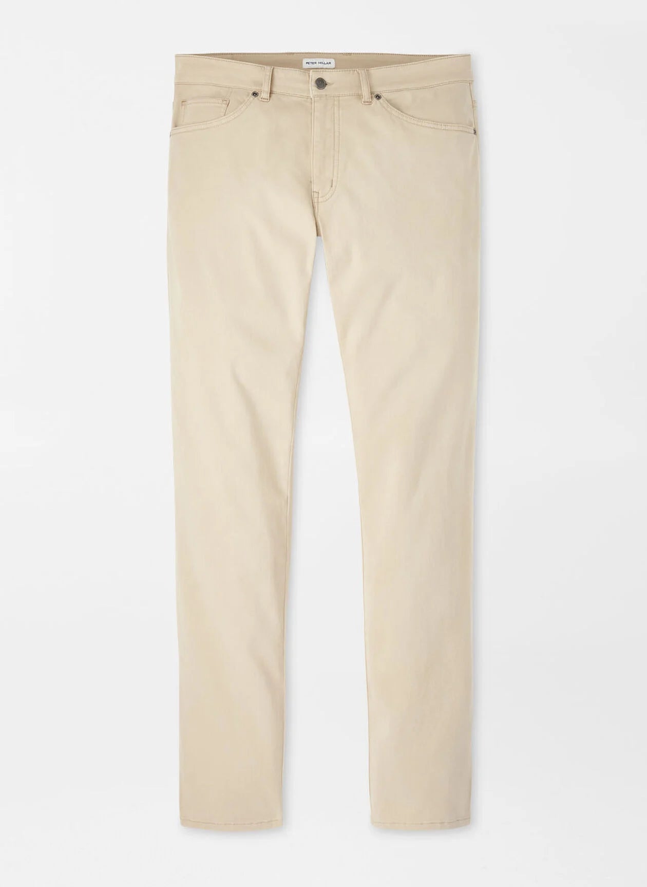 Peter Millar Signature Sateen Five Pocket Pant - Dark Sand