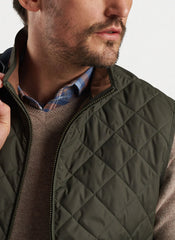 Peter Millar Essex Vest - Dark Olive