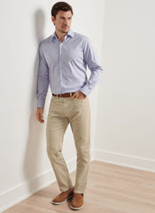 Peter Millar Superior Soft Corduroy Five Pocket Pant - Stone