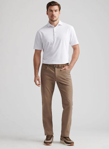 Peter Millar EB66 Performance Five Pocket Pant - Poplar Brown