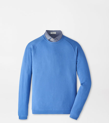 Peter Millar Cradle Pique Crewneck - Evening Tide
