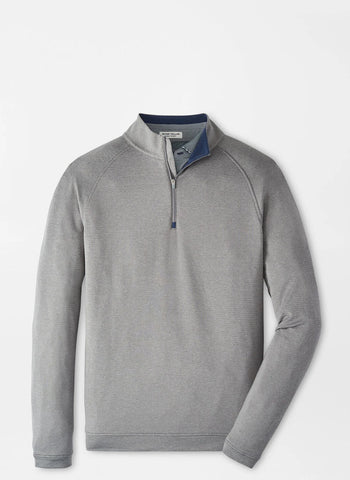 Peter Millar Beaumont Performance 1/4 Zip - Oslo Grey