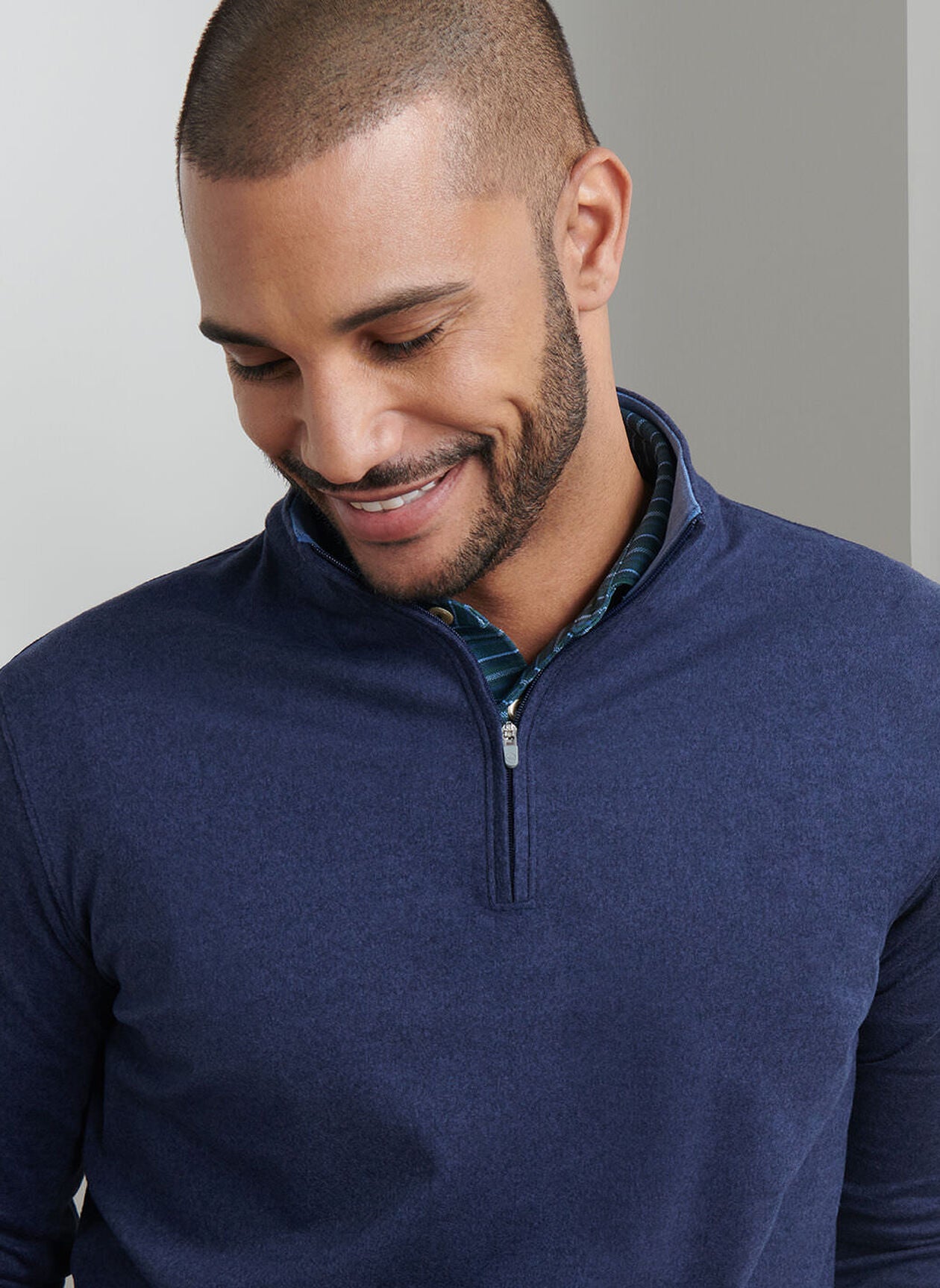 Peter Millar Ardent Air Performance 1/4 Zip - Navy