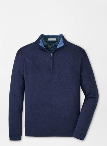 Peter Millar Ardent Air Performance 1/4 Zip - Navy