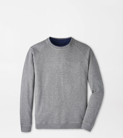Peter Millar Crown Comfort Knit Crew - Oslo Grey
