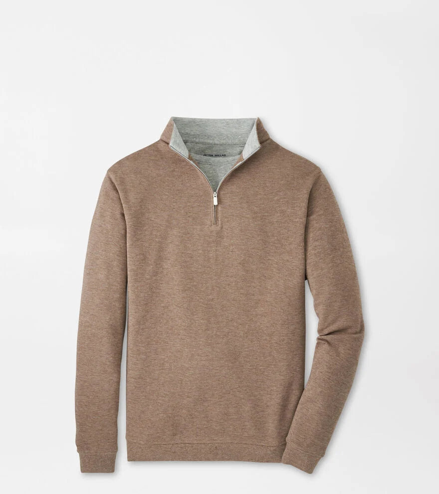 Peter Millar Crown Comfort Pullover - Poplar Brown