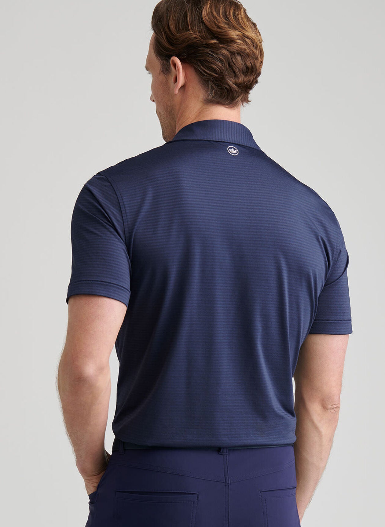Peter Millar Empire Performance Jersey Polo - Navy