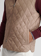 Peter Millar Essex Vest - Poplar Brown