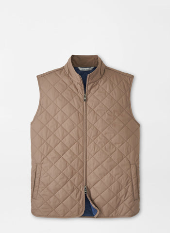 Peter Millar Essex Vest - Poplar Brown