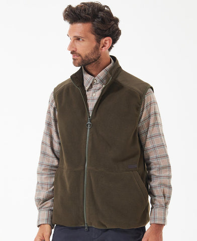 Barbour Country Fleece Gilet - Olive