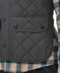 Barbour Lowerdale Quilted Vest - Charcoal