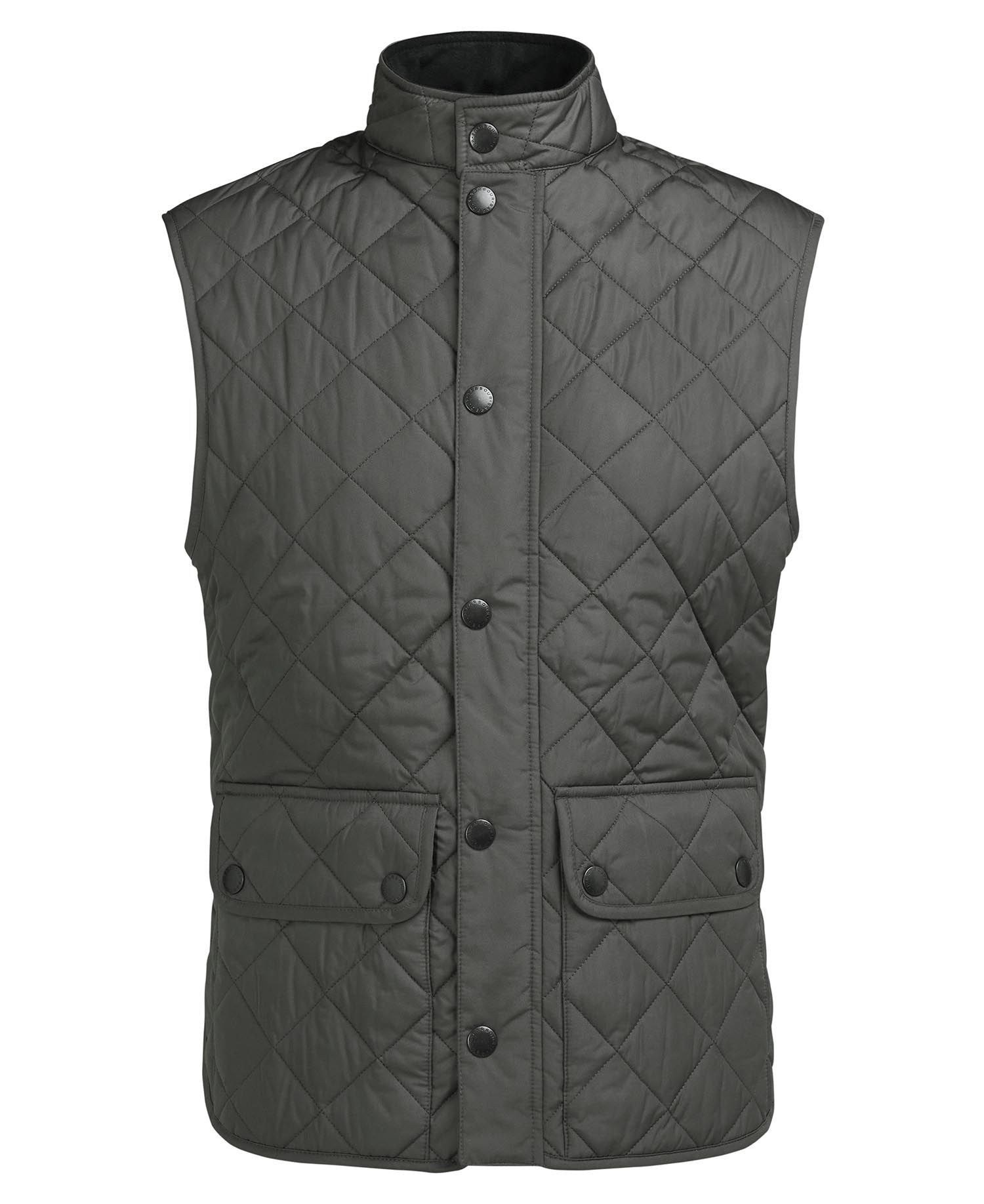 Barbour Lowerdale Quilted Vest - Charcoal