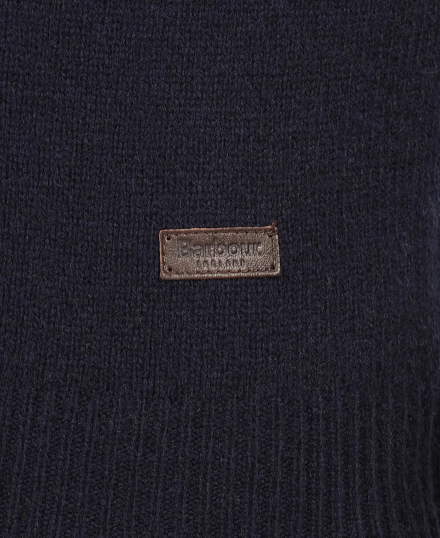 Barbour Patch Half Zip - Navy