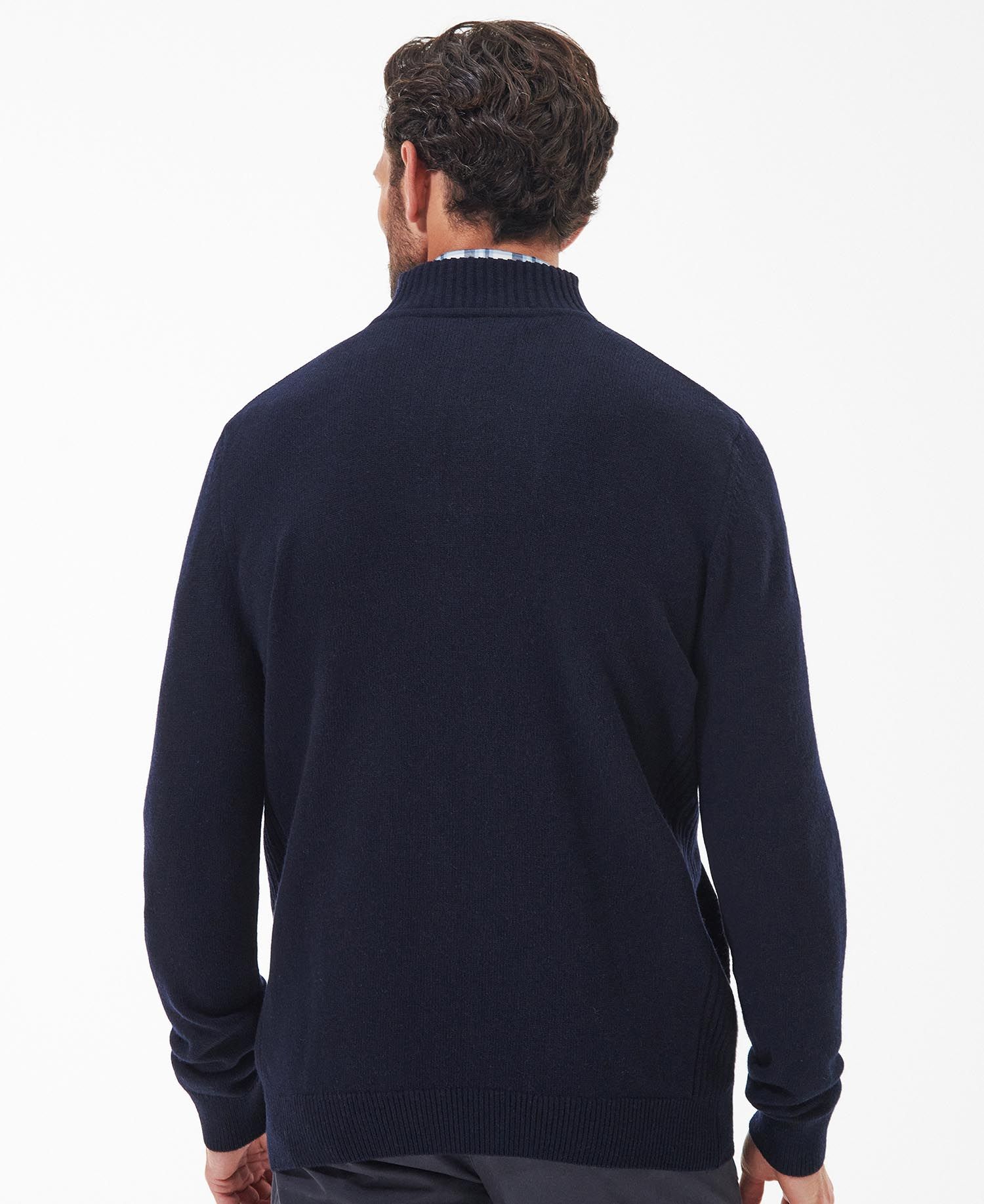 Barbour Nelson Essential Full Zip - Navy