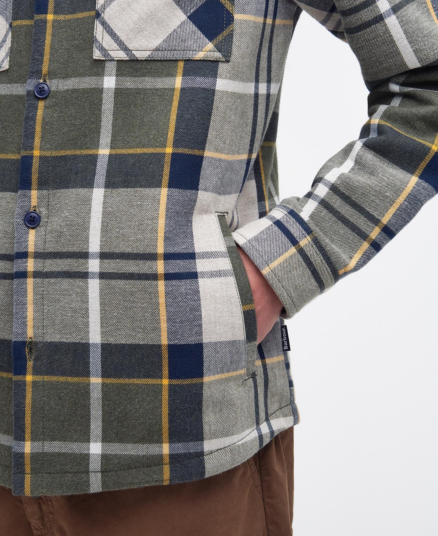 Barbour Cannich Overshirt - Forest Mist