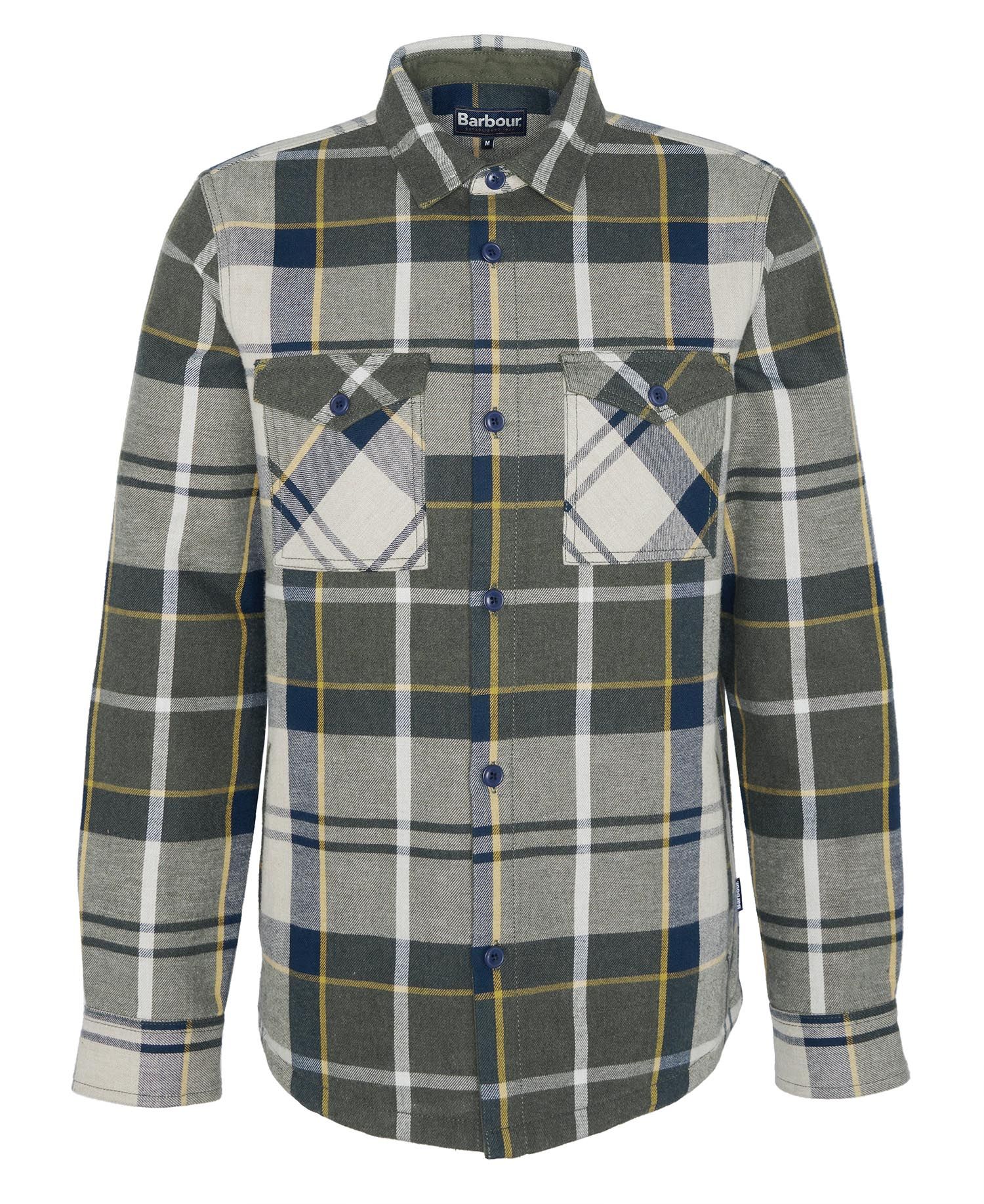 Barbour Cannich Overshirt - Forest Mist