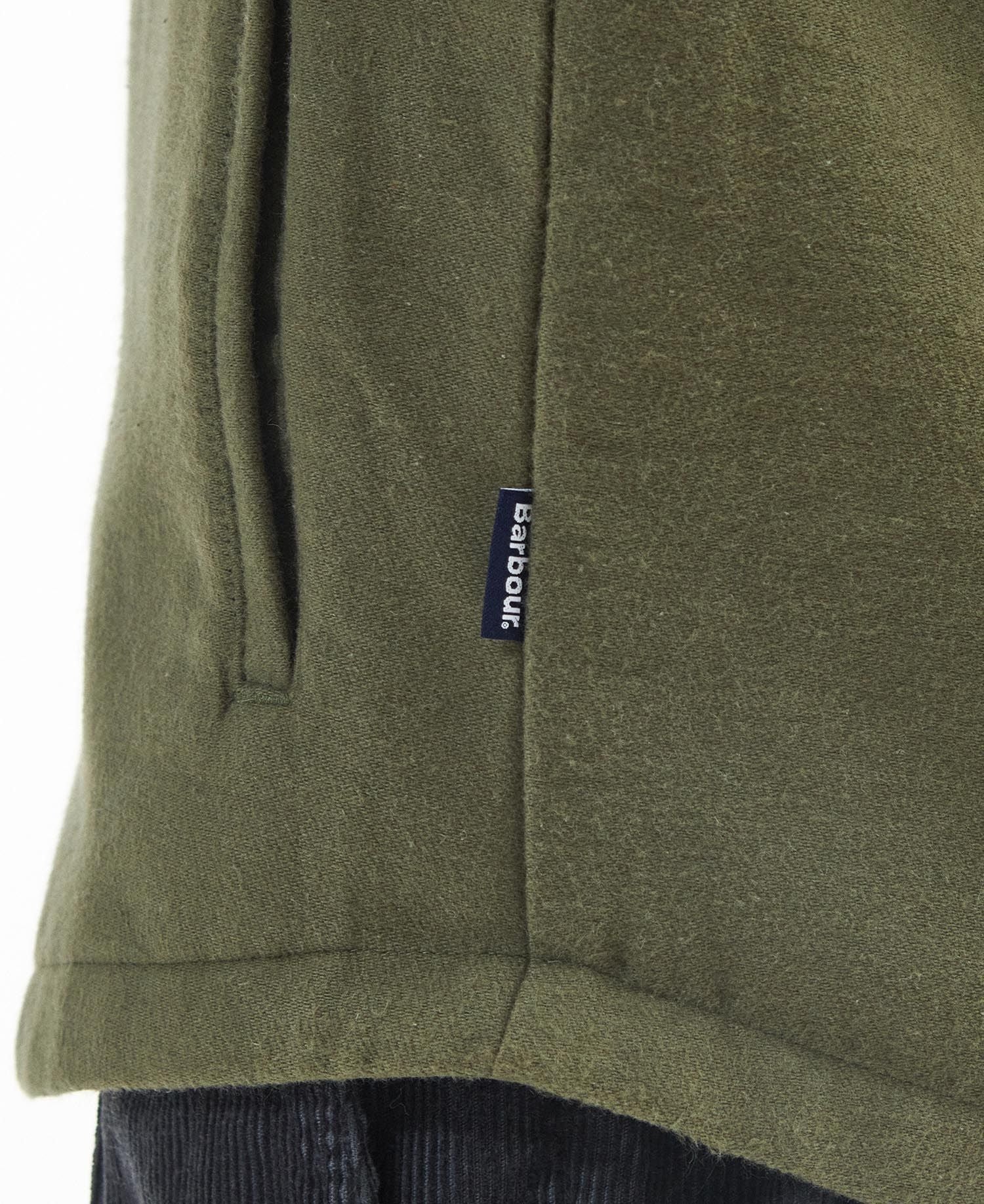 Barbour Carrbridge Overshirt - Mid Olive