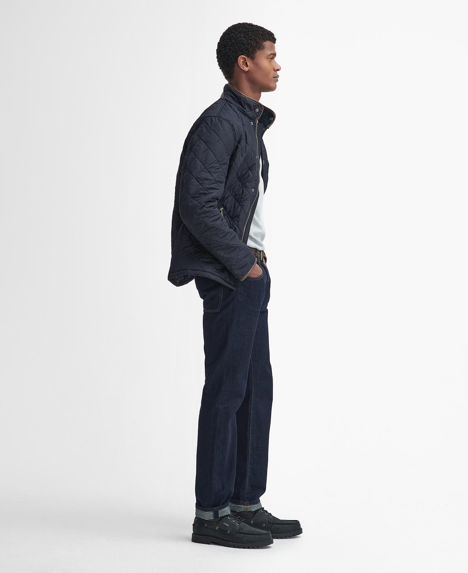 Barbour Powell Quilted Jacket - Navy