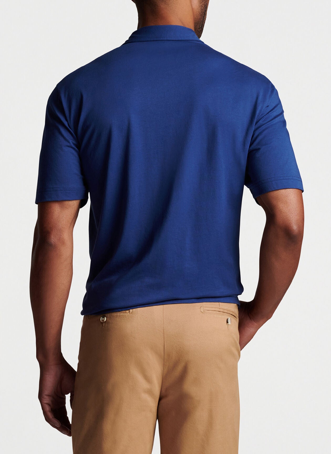 Peter Millar Pilot Mill Polo - Atlantic Blue
