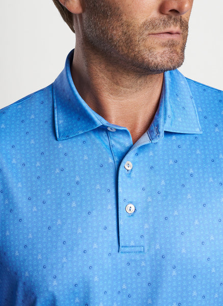 Peter millar skull and clubs shirt best sale