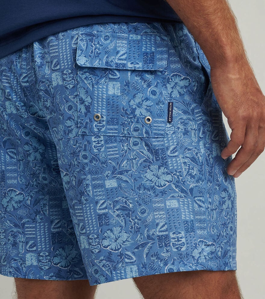 Peter Millar Mai Tai Swim Trunk - Stellar Blue