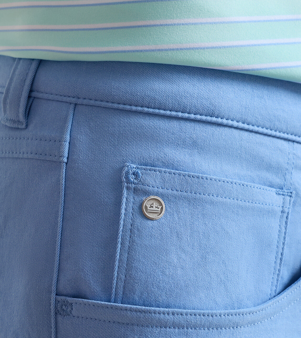Peter Millar eb66 Performance Five Pocket Pant - Blue Bird