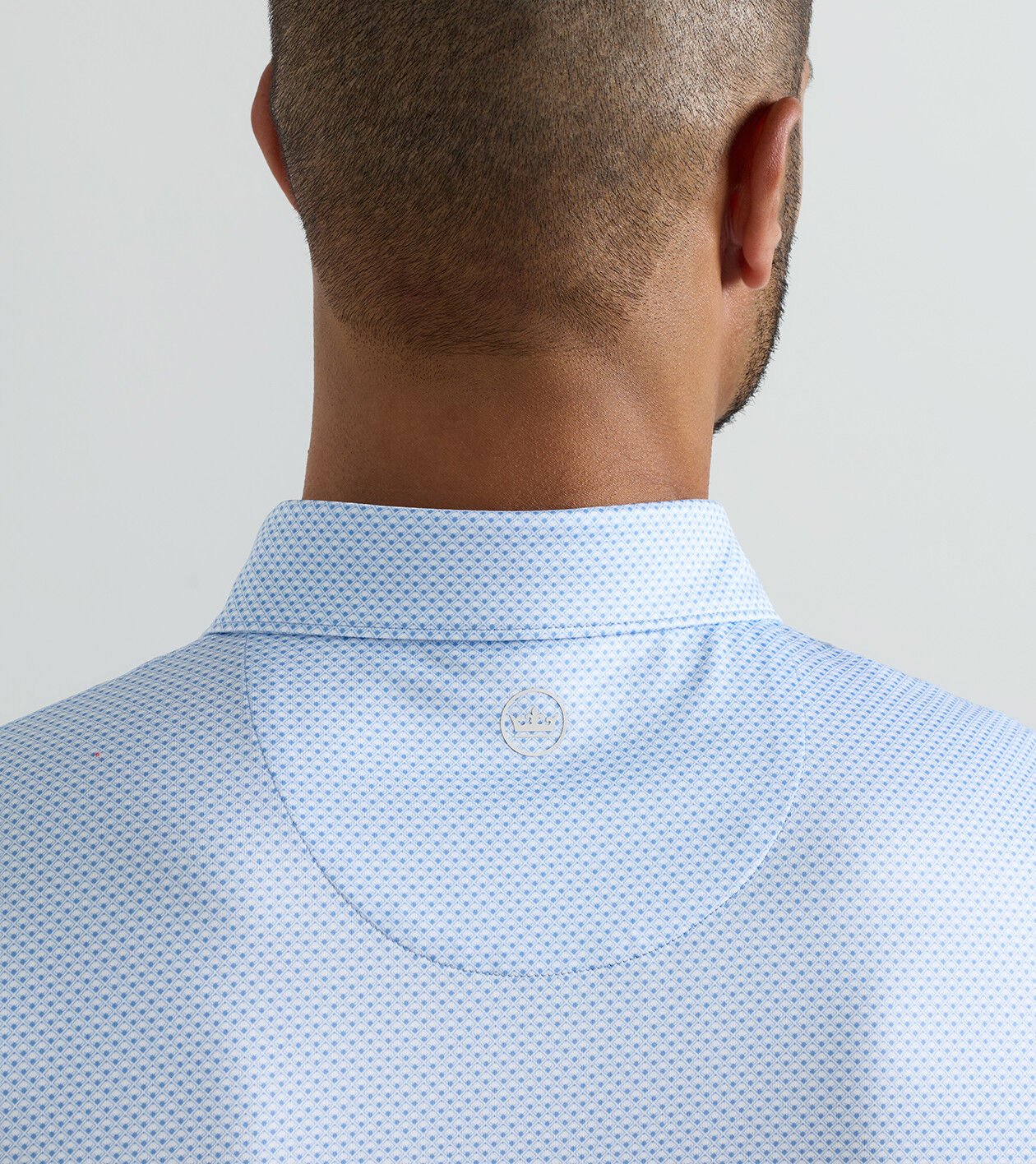 Peter Millar Medina Performance Jersey Polo - Blue Bird