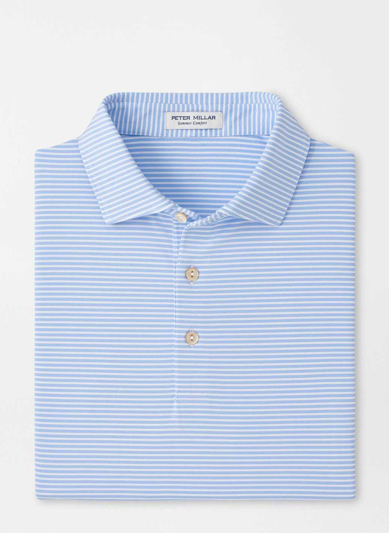 Peter Millar Bolt Performance Jersey Polo - White