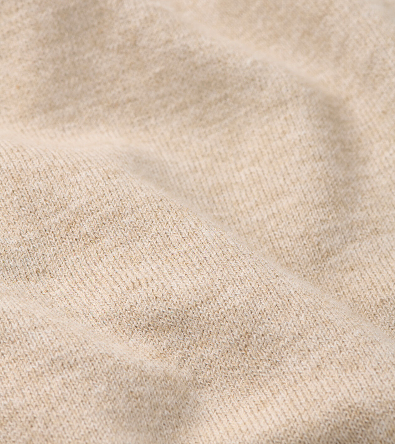 Peter Millar Coolspun Lite Birdseye 1/4 Zip Sweater - Truffle