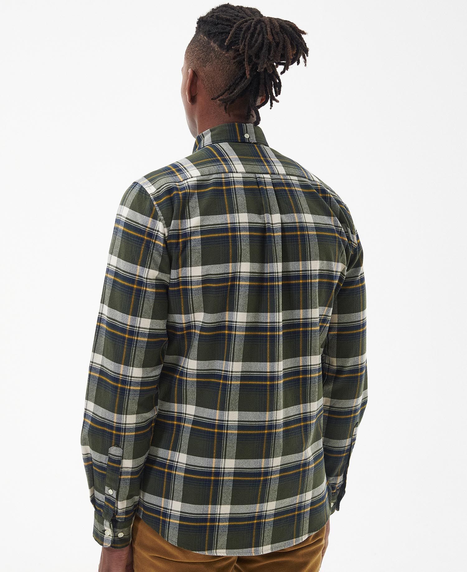 Barbour Shieldton Tailored Shirt - Olive