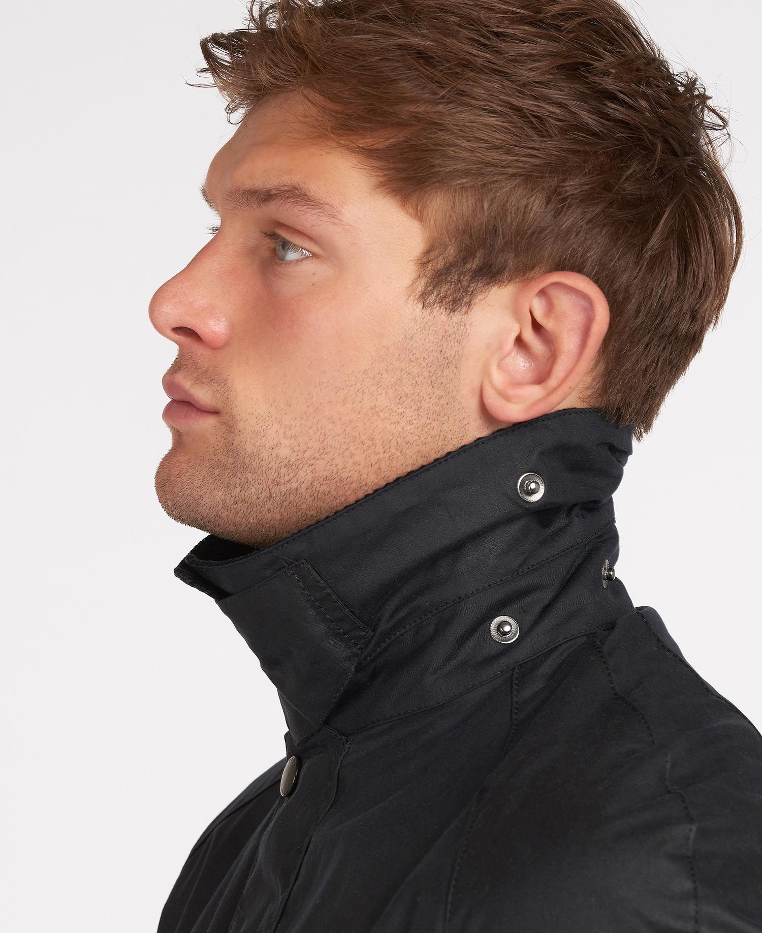 Barbour Ashby Wax Jacket - Navy