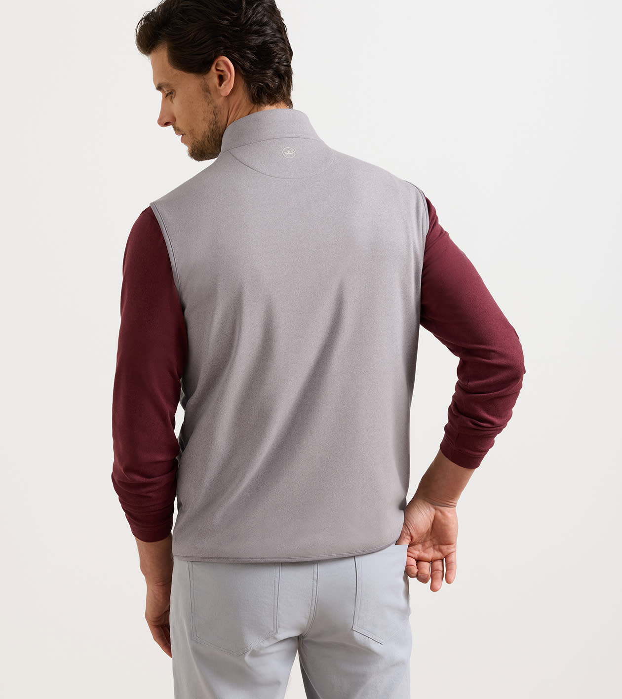 Peter Millar Ardent Air Performance Full Zip Vest - Gale