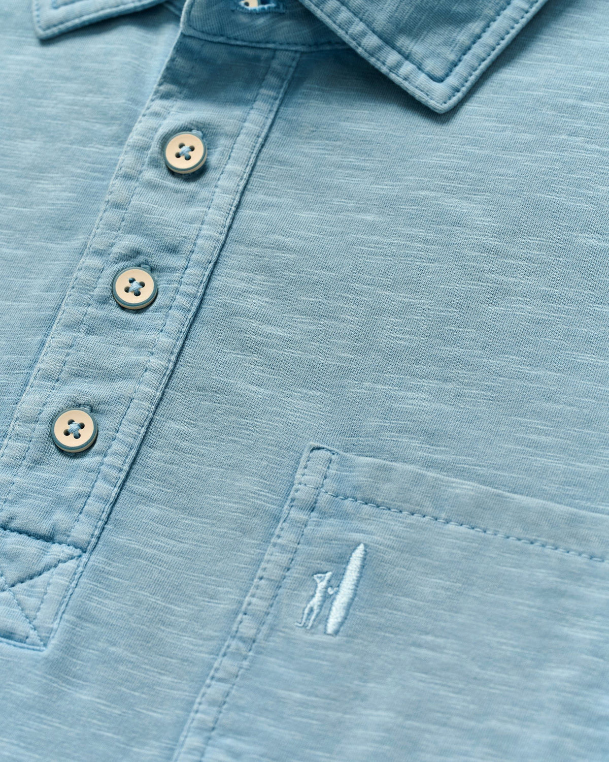 Johnnie-O Original 4 Button Polo Coastal Wash - Malibu