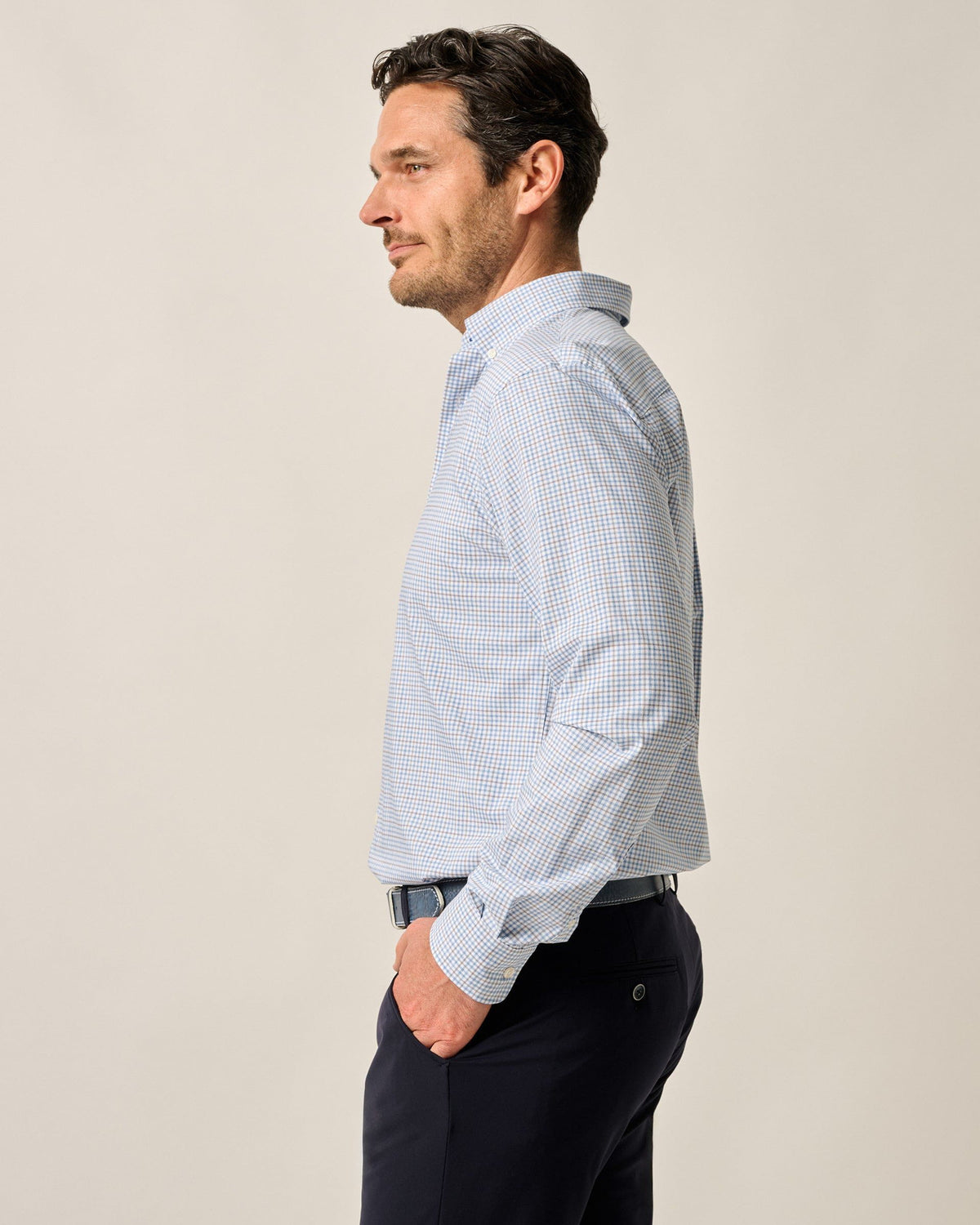 Johnnie-O Performance Button Down Koby - Navy