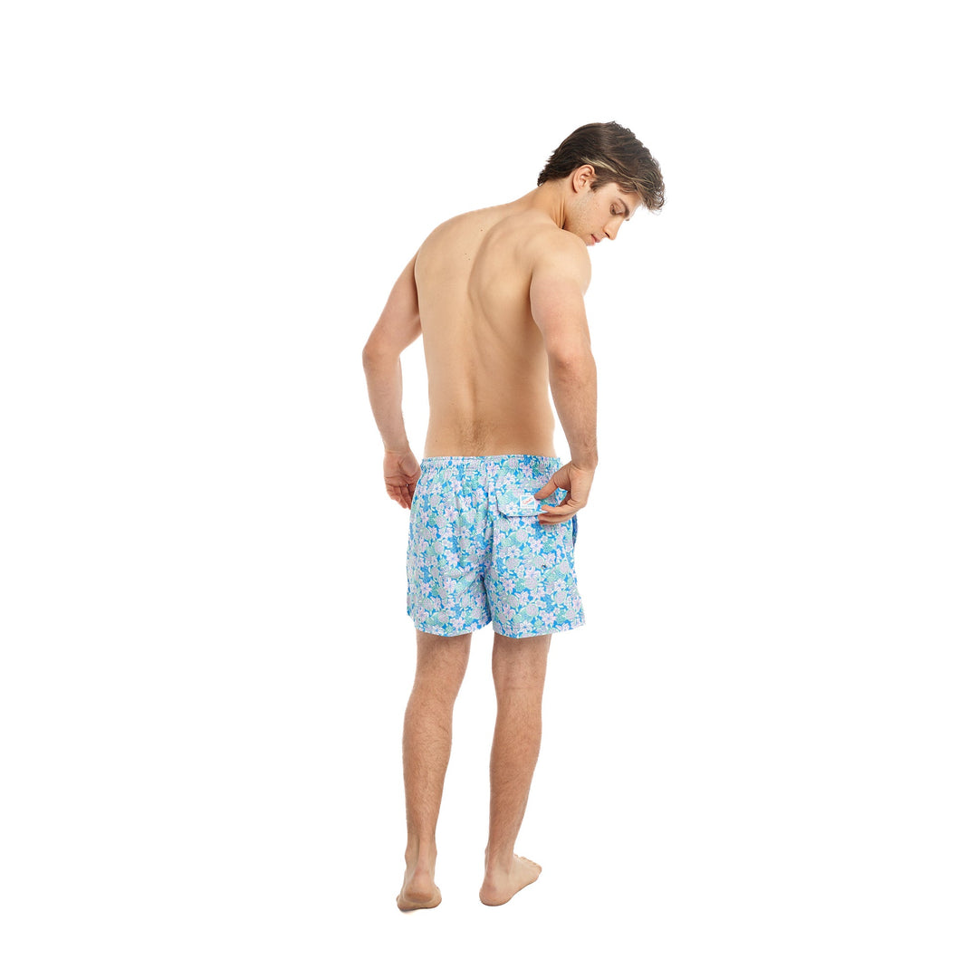 Bermies Turtle Bay 4" Swim Trunks