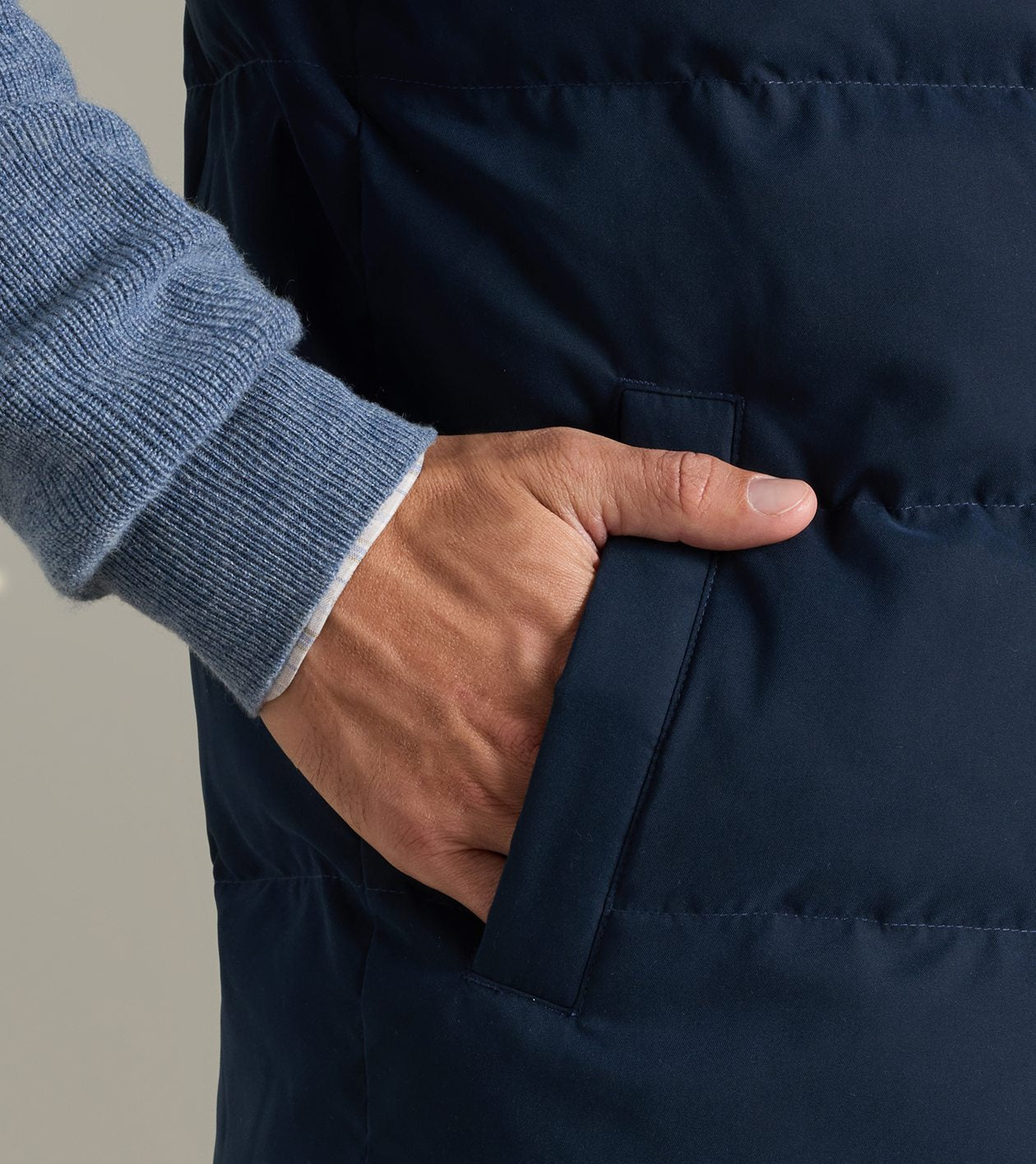 Peter Millar Bedford Quilted Vest - Navy