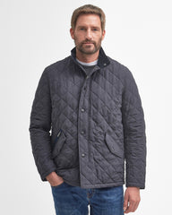 Barbour Shoveler Quilted Jacket - Navy