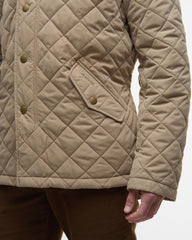 Barbour Shoveler Quilted Jacket - Beige