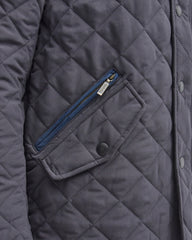Barbour Shoveler Quilted Jacket - Navy