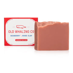 Old Whaling Co Seaberry And Rose Clay Soap