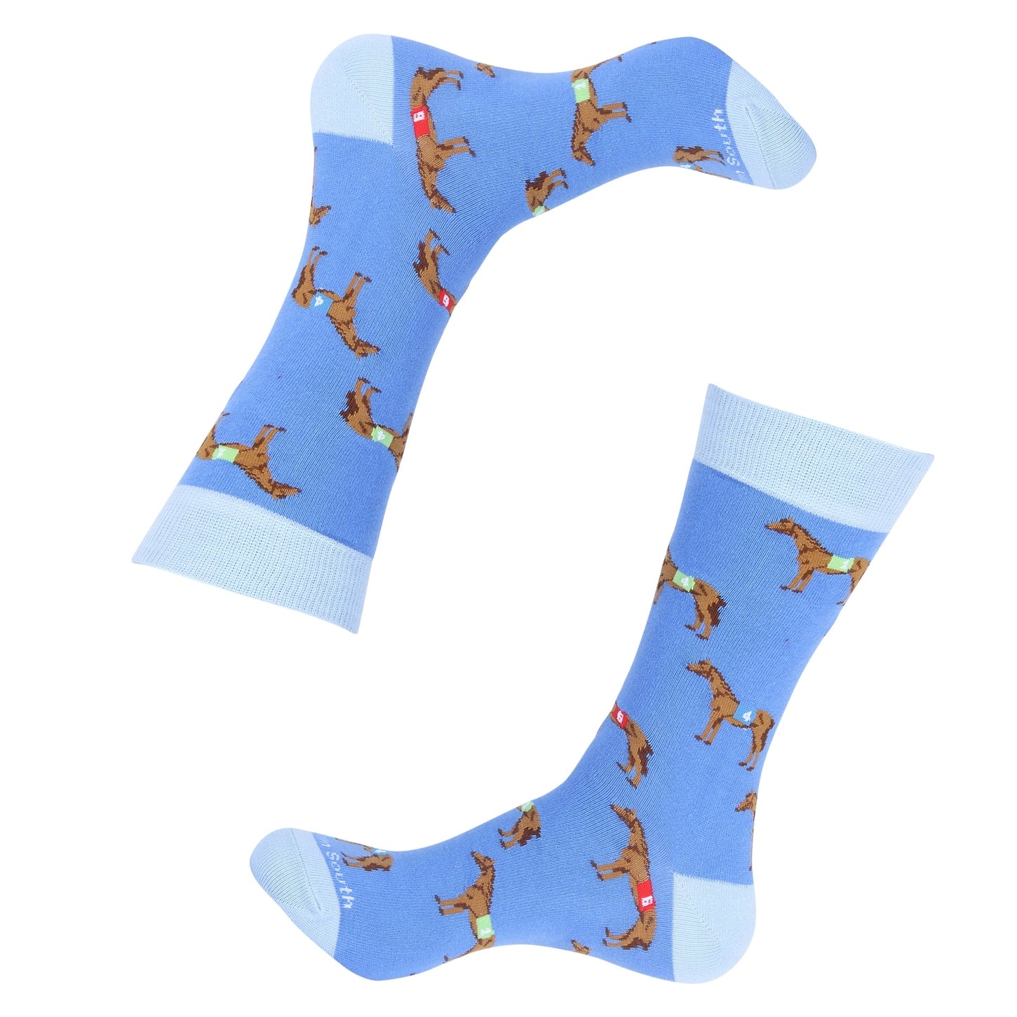 Numbered Horses Socks