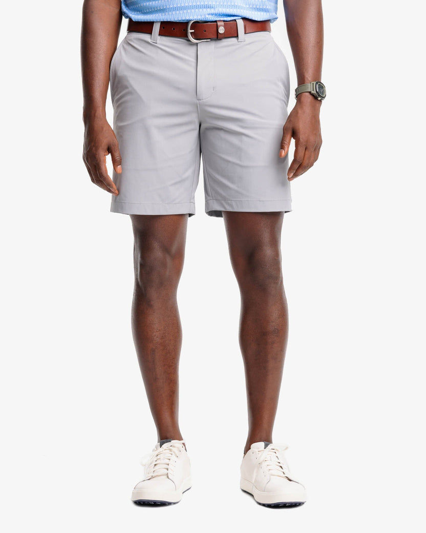 Southern Tide Brrrdie 8" Gulf Short - Steel Grey