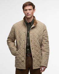 Barbour Shoveler Quilted Jacket - Beige