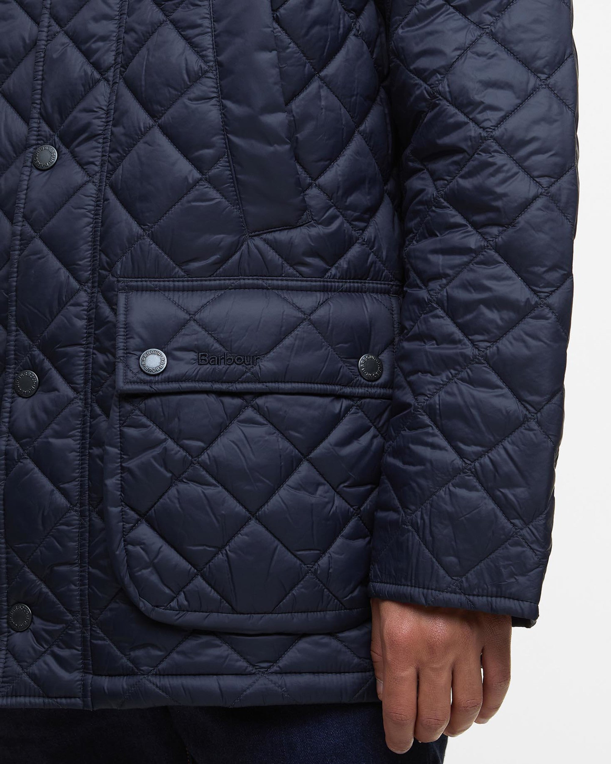 Barbour Essential Bedale Quilted Jacket - Navy