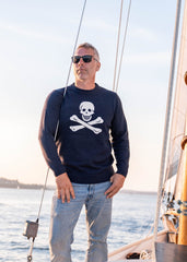 Long Wharf Bellamy SeaWell Sweater - Navy
