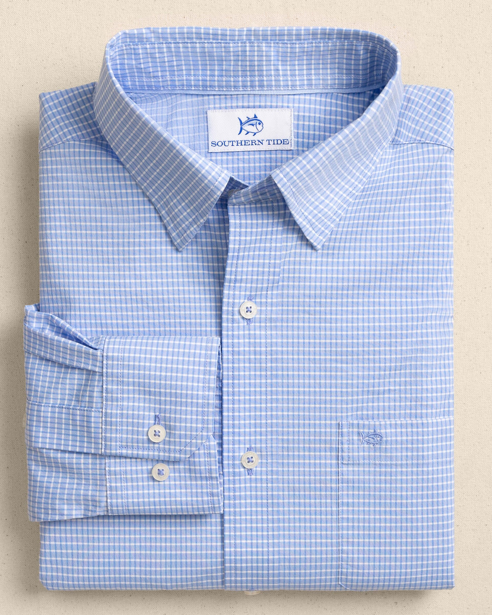 Southern Tide Charleston Crofton Plaid Sport Shirt - Ocean Channel