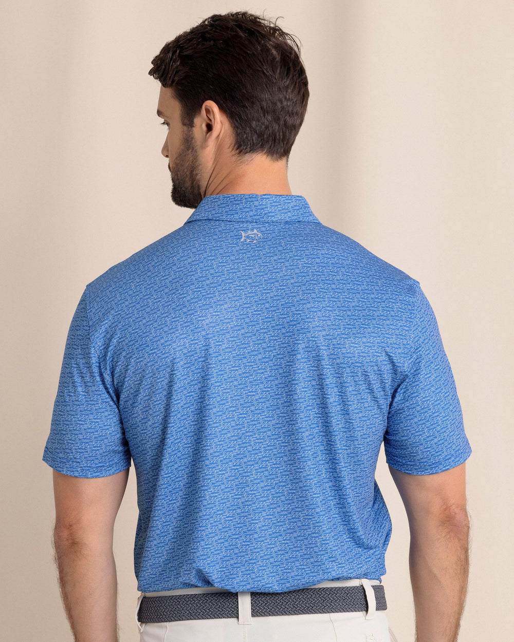 Southern Tide Driver Make It Snappy Polo - Blue Lolite